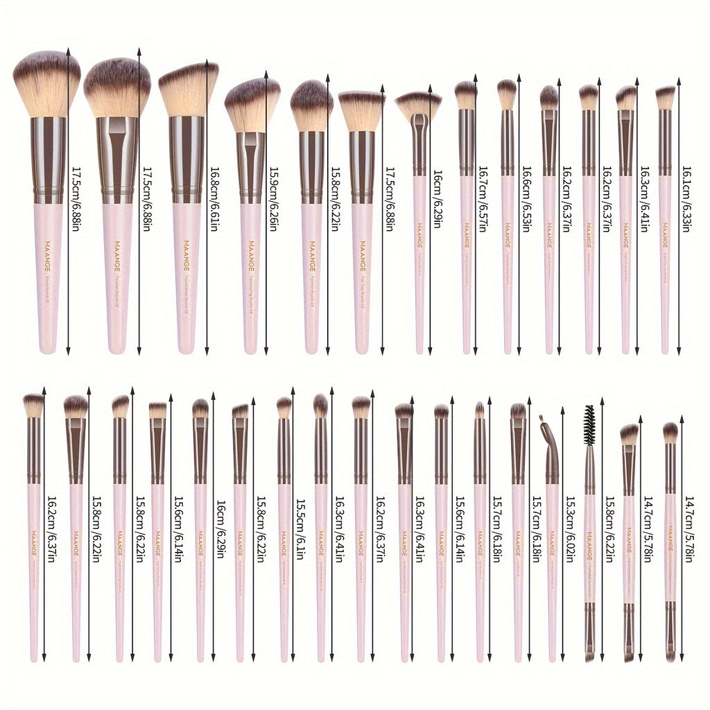 35pcs Makeup Brush Set
