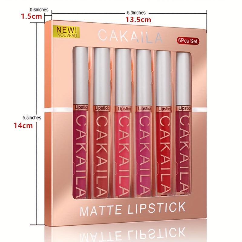 6pcs of lip gloss