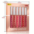 6pcs of lip gloss
