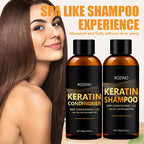 ROZINO Keratin Shampoo and Conditioner Hair Care Set