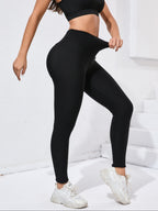 Women's High-Elasticity Warm Yoga Leggings.