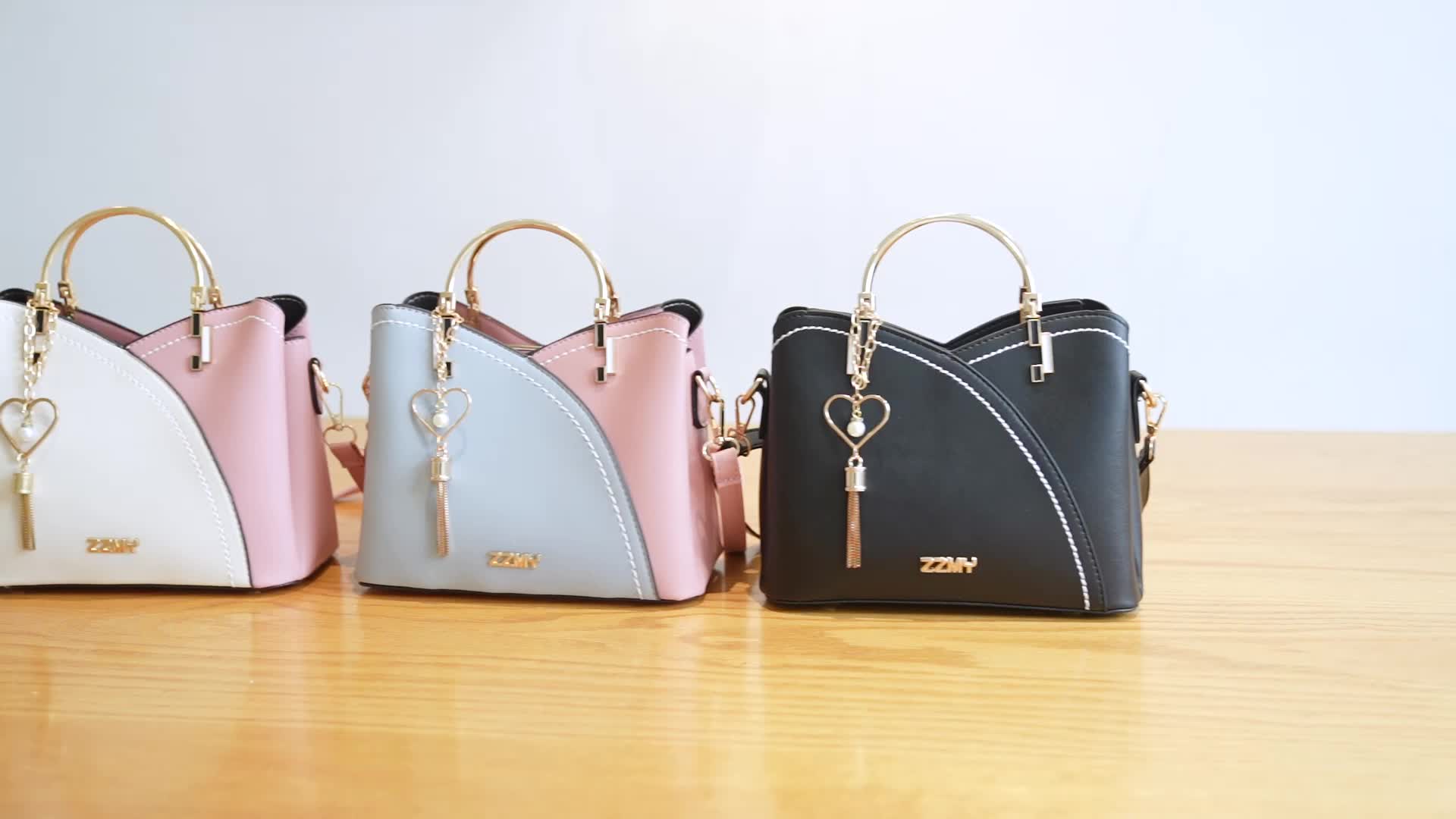 New Fashion look Color Block Small Shoulder Bag