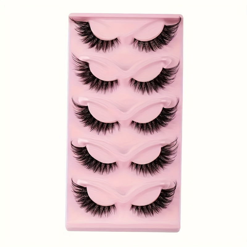 Cat Eye Manga Lashes, naturally Long And Winged Lashes