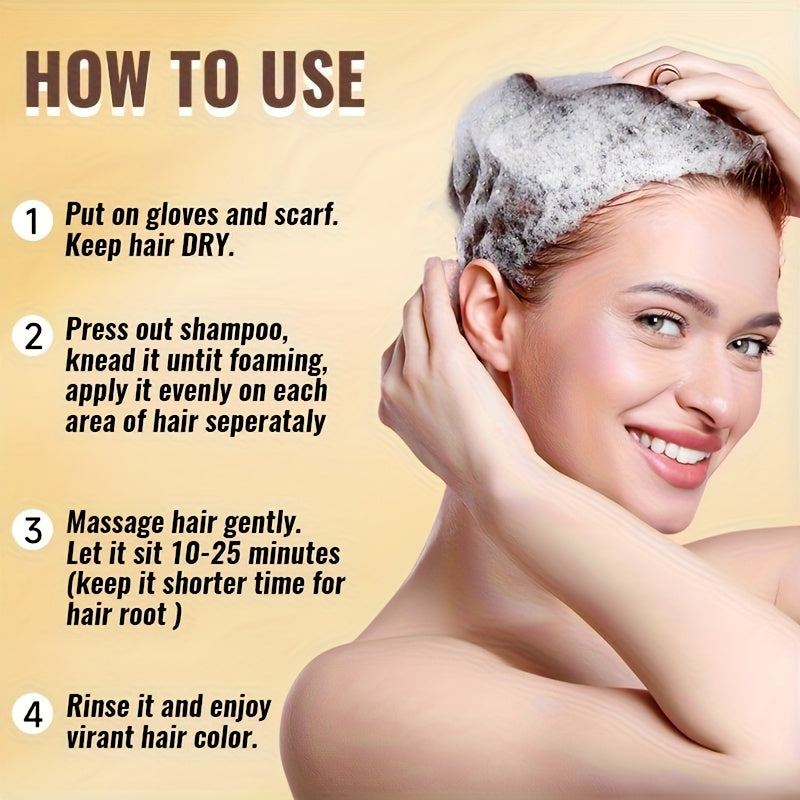 3-In-1 Shampoo And Hair Dye