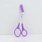 Eyebrow Trimmer Scissor With Comb.