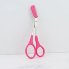 Eyebrow Trimmer Scissor With Comb.