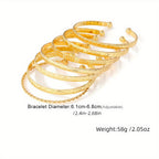 Golden-Toned Bracelet Set
