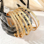 Golden-Toned Bracelet Set