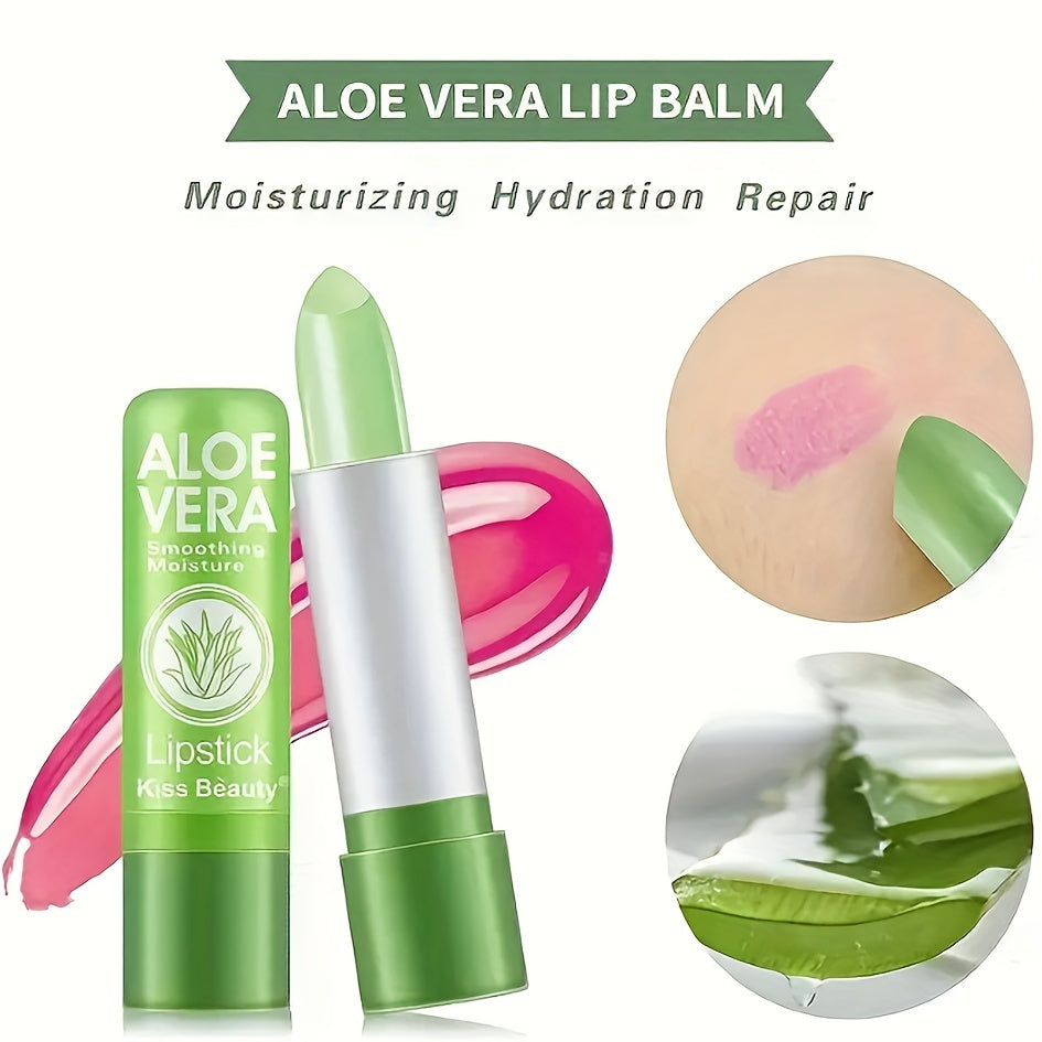Aloe Vera Lip Gloss & Lipstick