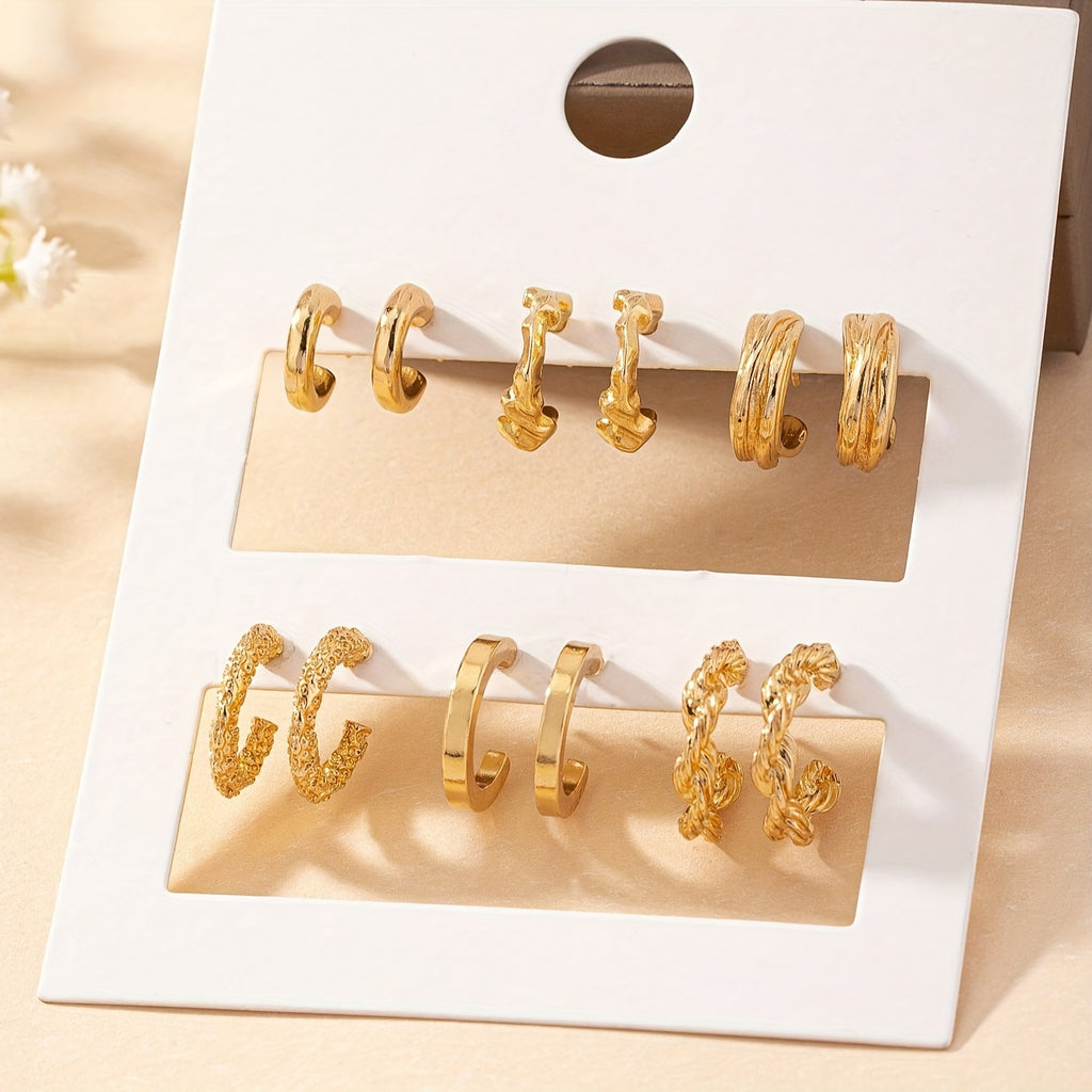 Simple Hoop Earrings