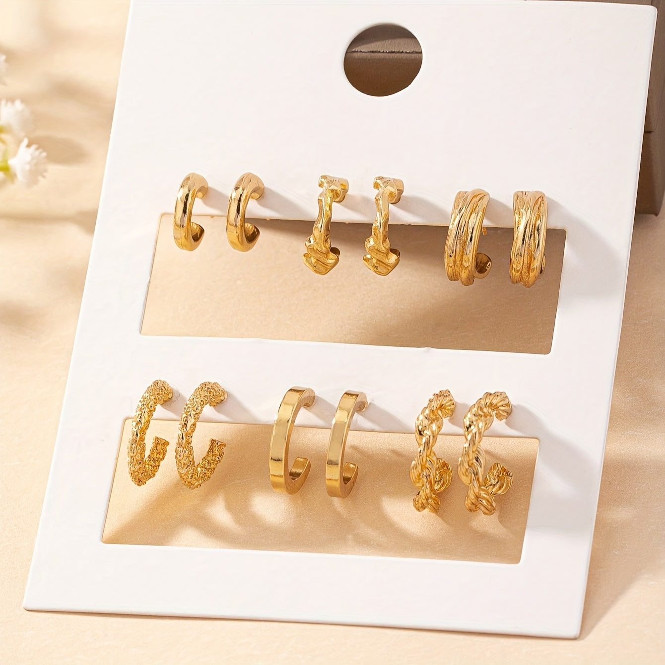 Simple Hoop Earrings