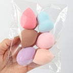 Medium Makeup Sponges 3/6/12pcs, Assorted Colors and Shapes.