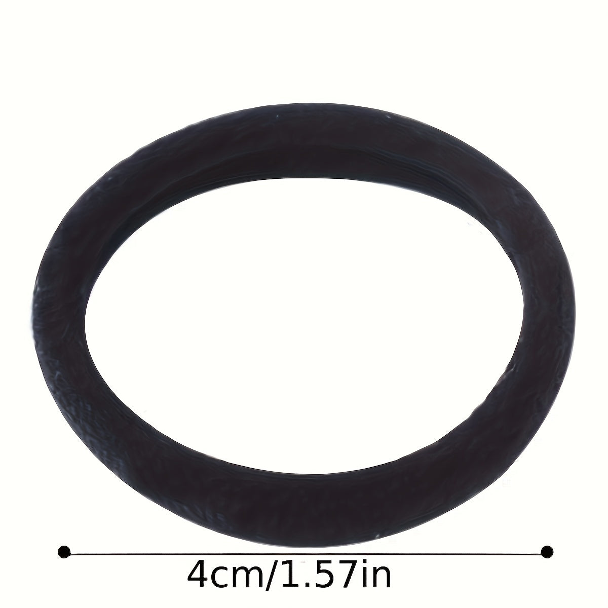 50/100pcs Black Elastic Hair Bands