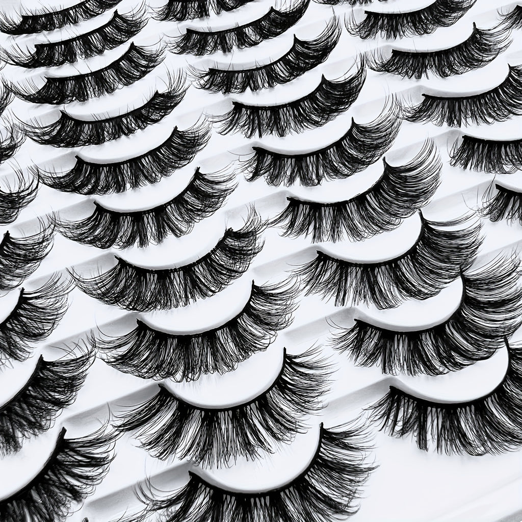 Black False Eyelashes Mix 3 Styles