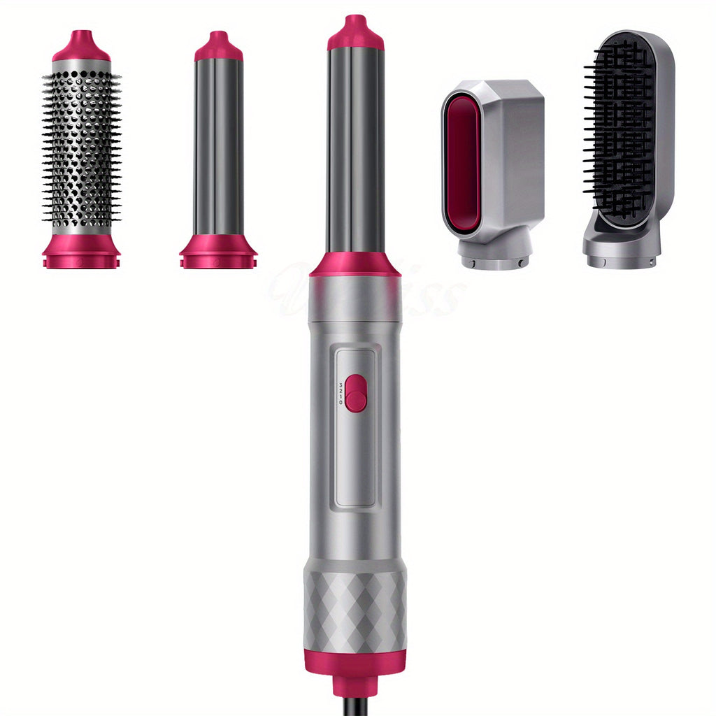 5 In 1 Hot Air Brush, Detachable Hair Styling Tool Kit