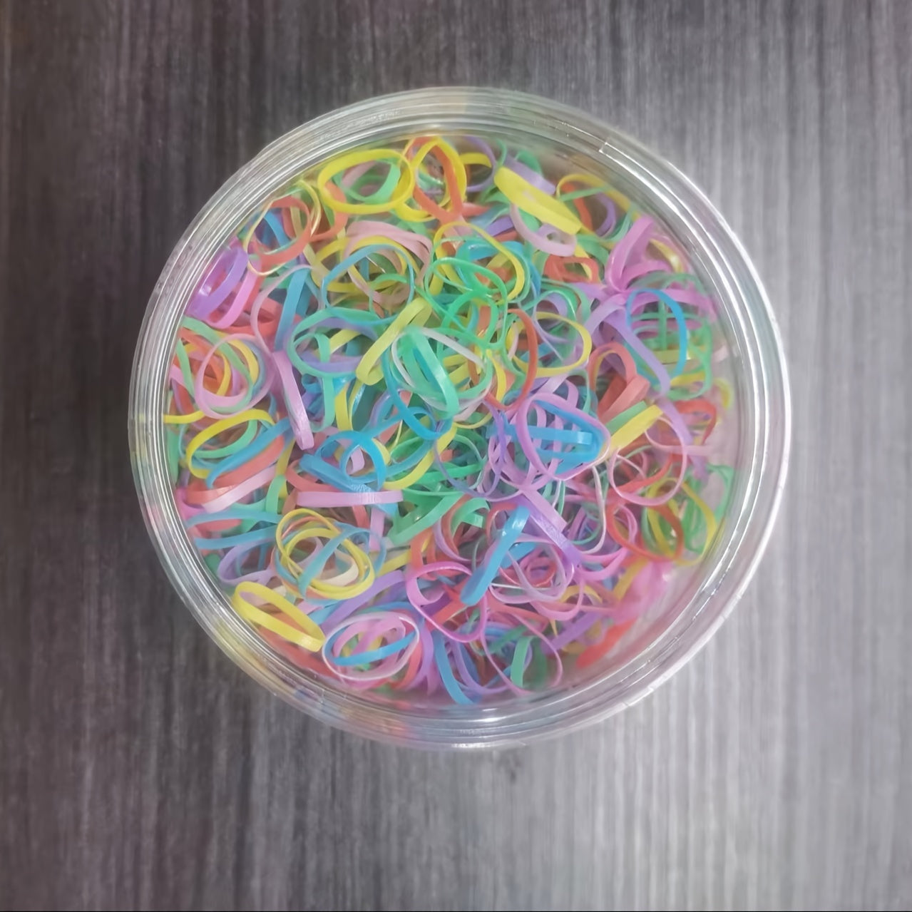 1500pcs Disposable Hair Ties for Baby Girls' Ponytails