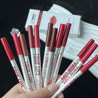 Matte Lip Liner & Lipstick Pencil Set