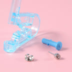3 PCS Piercing Tool And Steel Ball Stud Earrings Set.