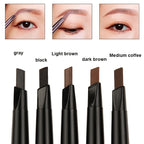 Waterproof 5 Colors Natural Eyebrow Pencil.