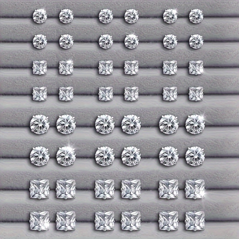 Elegant Stud Earrings Set for Women