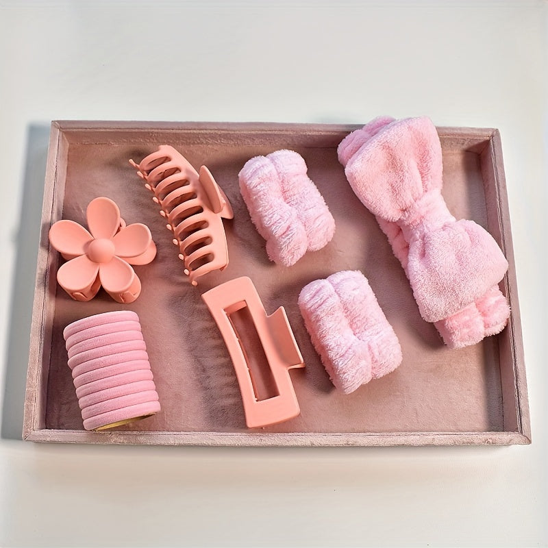 16pcs/set Flower Shaped Hair Accessories Kit