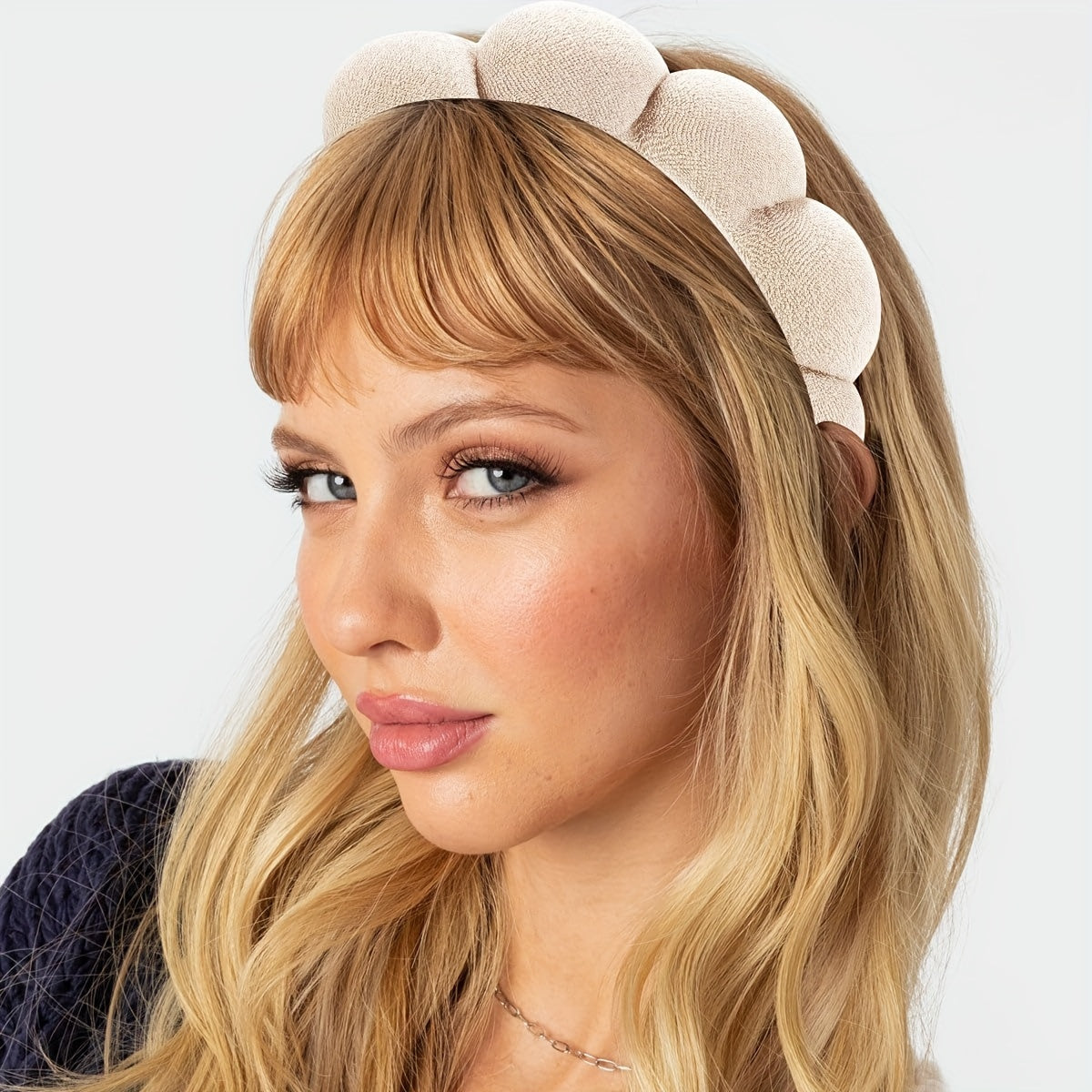 Set Spa Headband Wristband Set with Hair Claw Clips Skincare Headbands