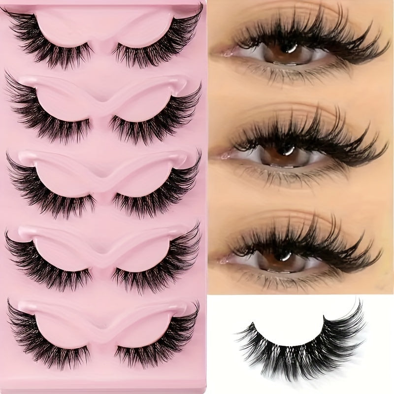 Cat Eye Manga Lashes, naturally Long And Winged Lashes