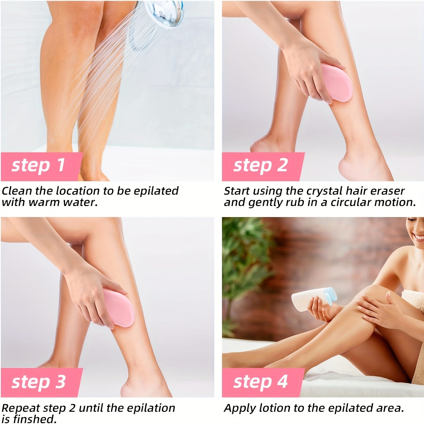 Waterproof Nano Hair Eraser.