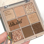 9-color Eyeshadow Palette Pearly Glitter Makeup