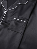 Cozy Solid Pyjama Set Women's Sleepwear