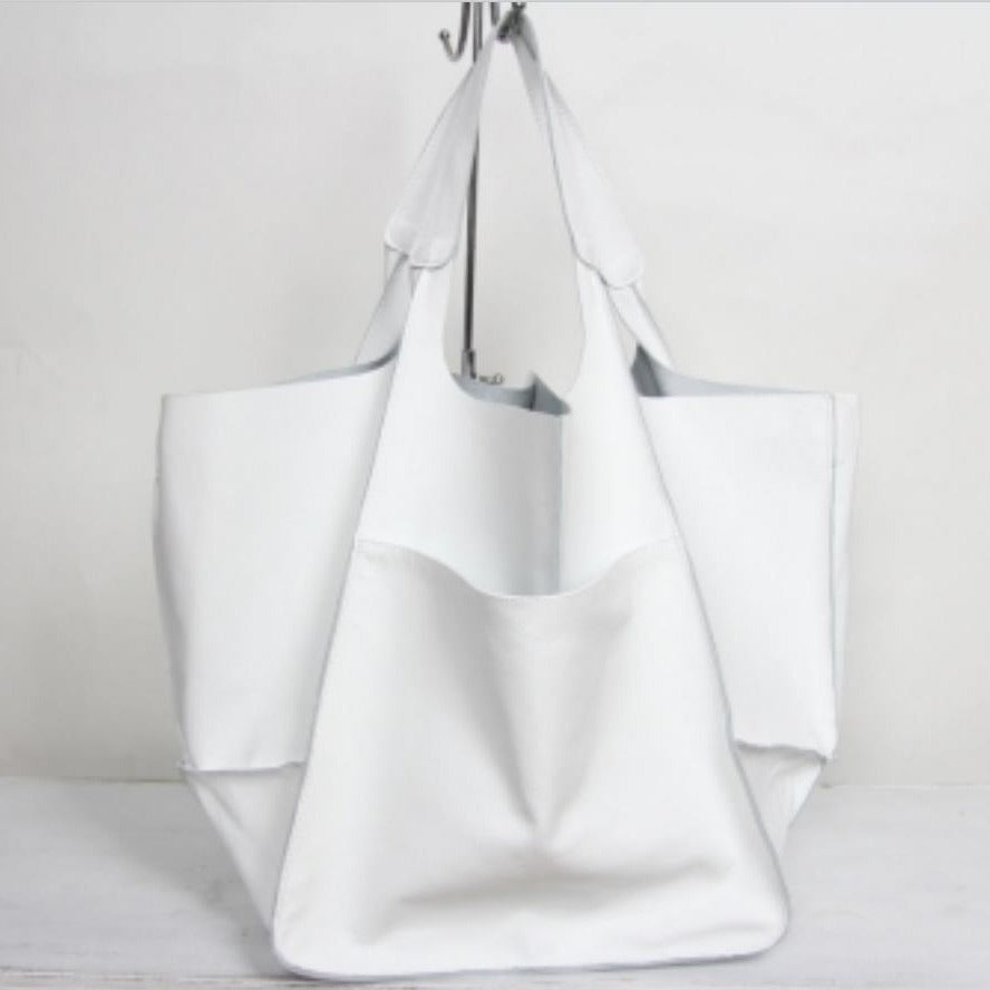 Large Capacity Retro PU Tote Bag For Women