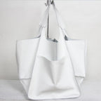 Large Capacity Retro PU Tote Bag For Women
