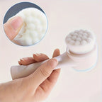 2-in-1 Silicone Facial Cleansing Brush, Gentle Exfoliating & Massage