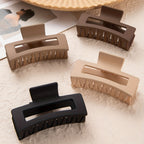 4 Pack Elegant Matte Vintage Hollow Design Clips