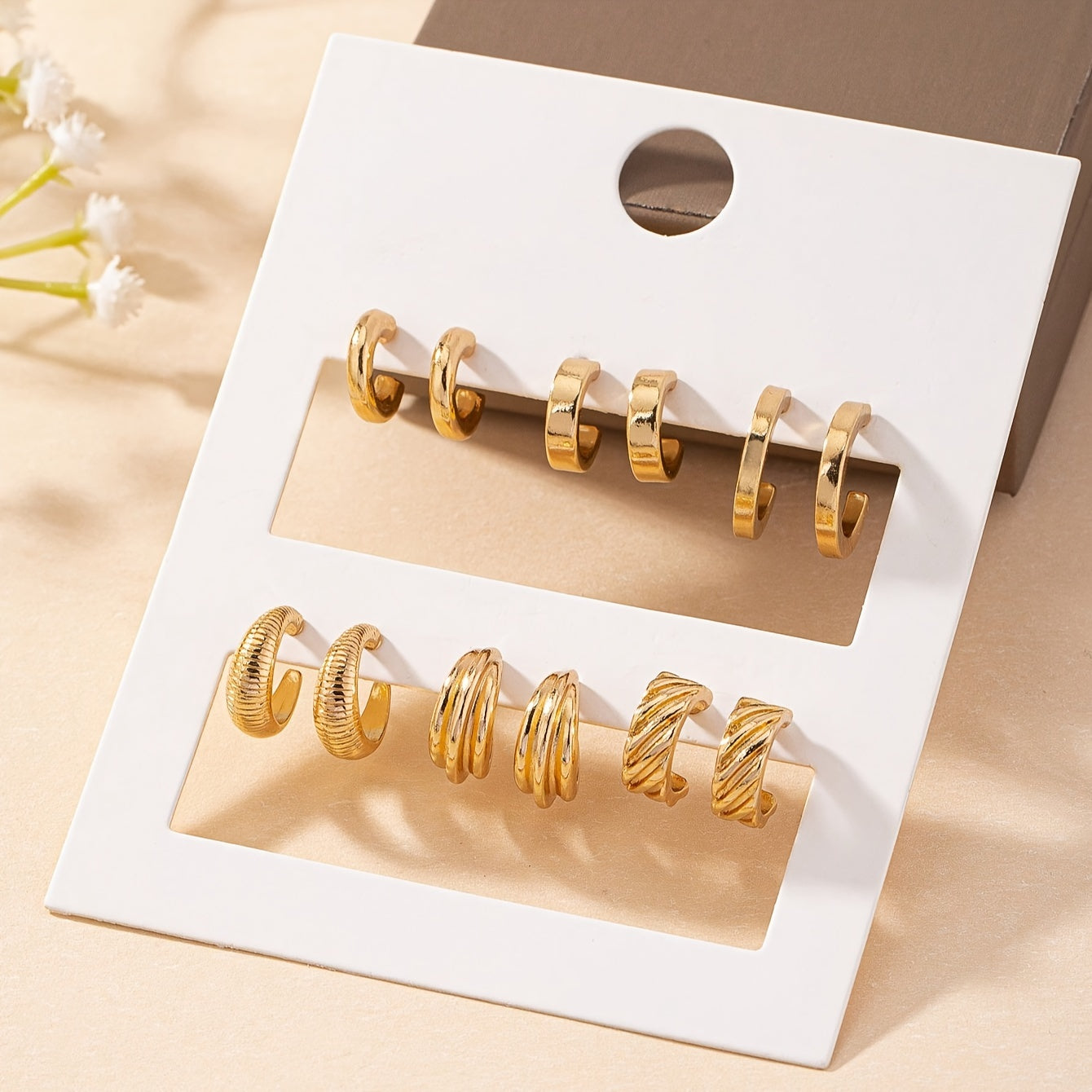 Simple Hoop Earrings