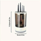 USB-Powered Electric Makeup Brush Cleaner & Organizer.