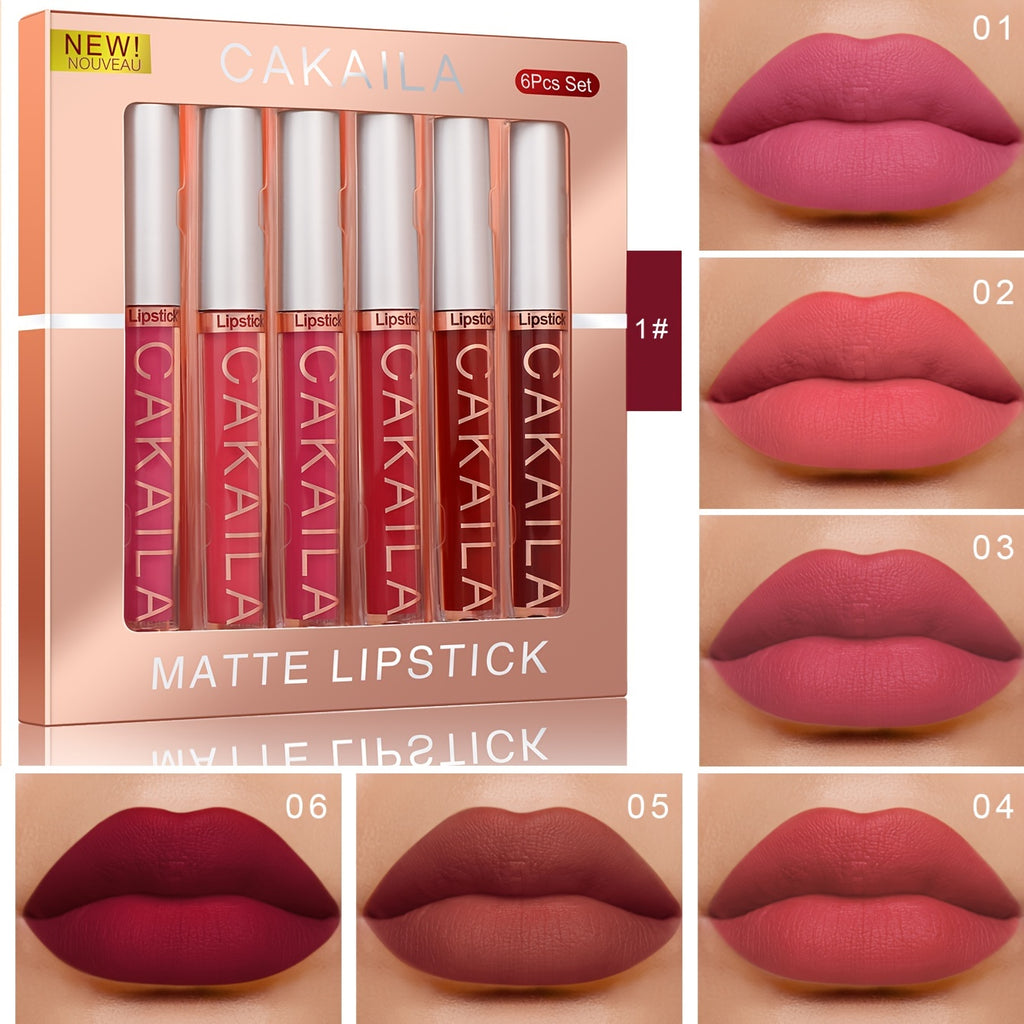 6pcs of lip gloss