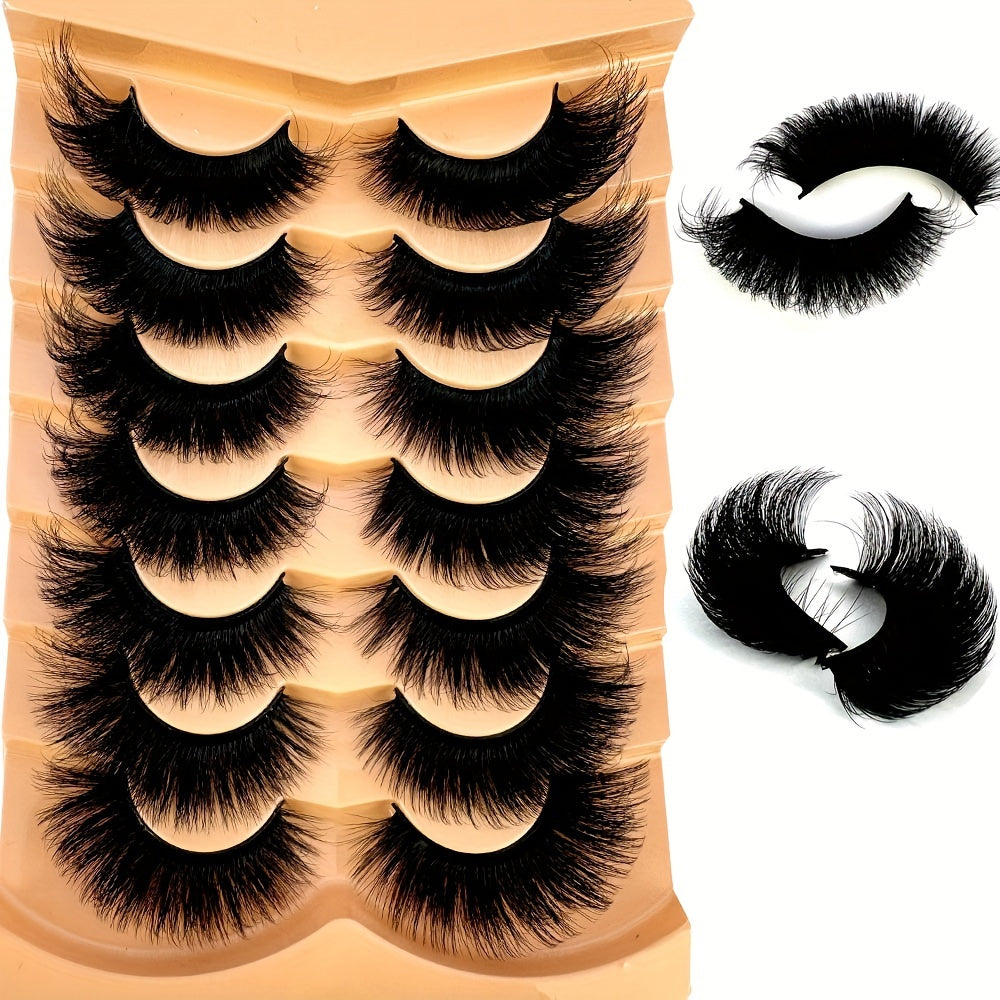 3D Faux Mink Thick And Long False Eyelashes