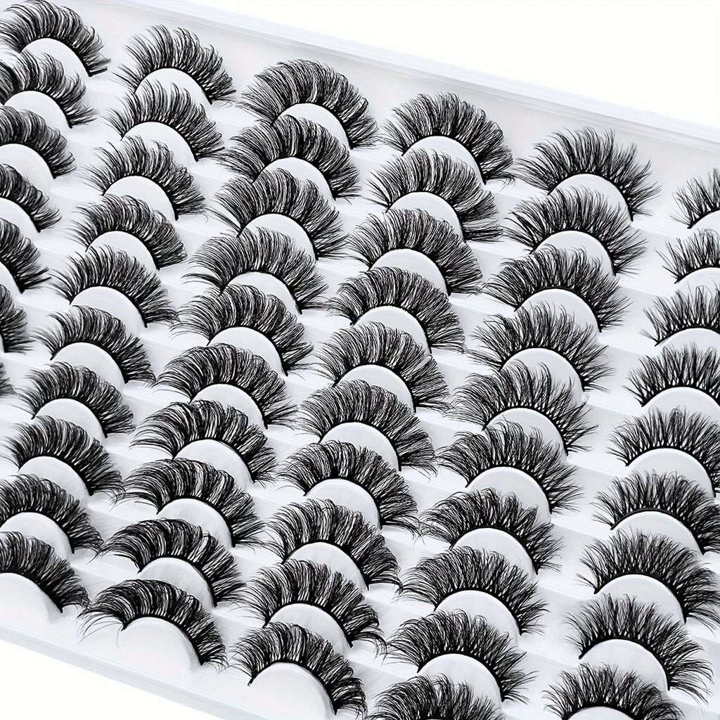 Black False Eyelashes Mix 3 Styles