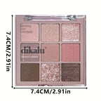 9-color Eyeshadow Palette Pearly Glitter Makeup