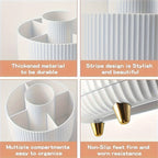 360° Rotating Makeup Organizer Cosmetic Storage.
