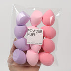 Medium Makeup Sponges 3/6/12pcs, Assorted Colors and Shapes.