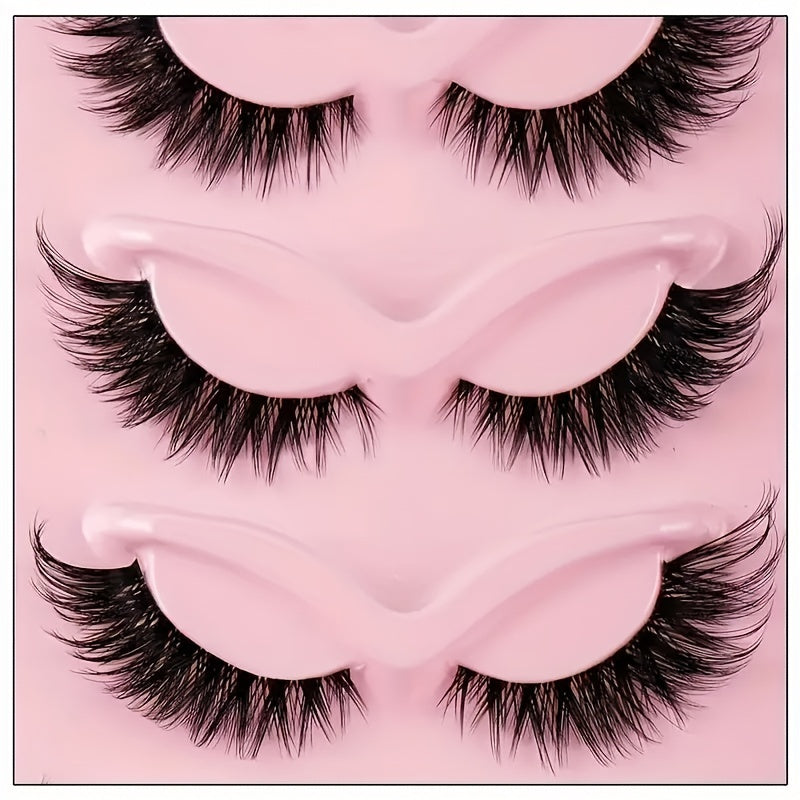 Cat Eye Manga Lashes, naturally Long And Winged Lashes
