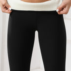 Women's High-Elasticity Warm Yoga Leggings.