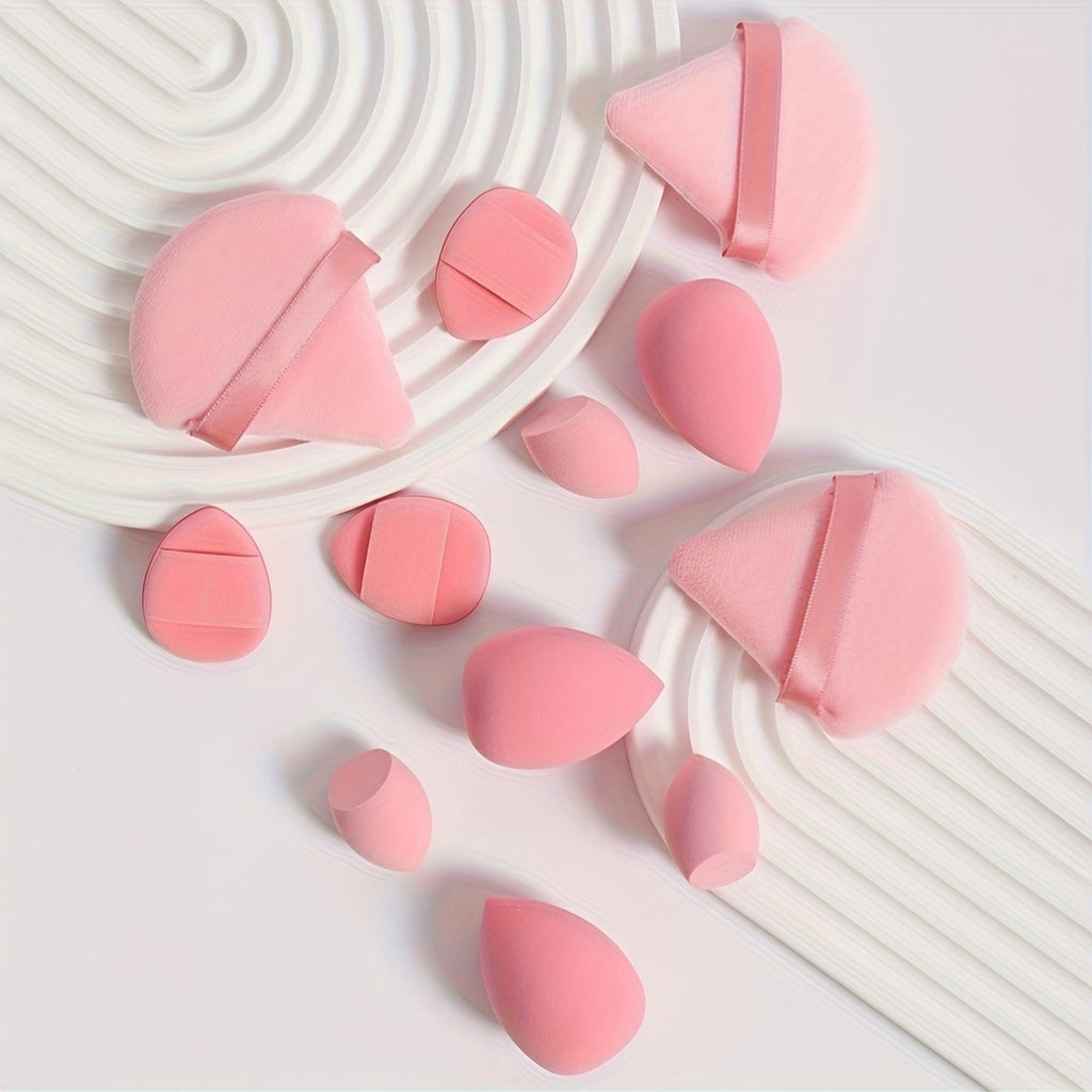 12pcs All-Purpose Makeup Sponge Set
