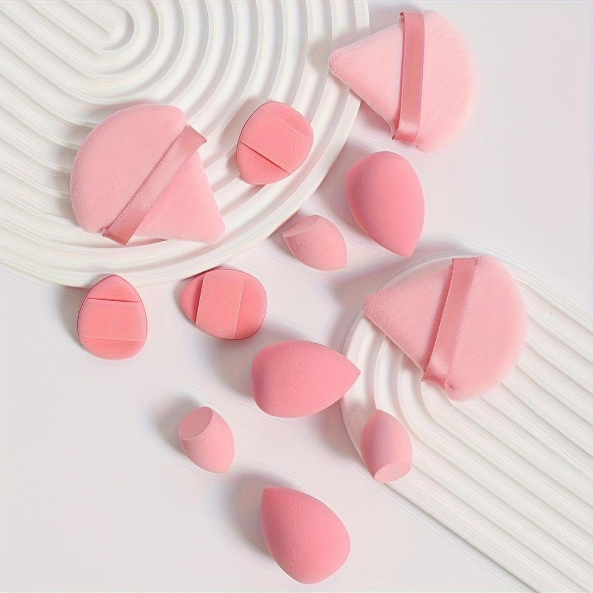 12pcs All-Purpose Makeup Sponge Set