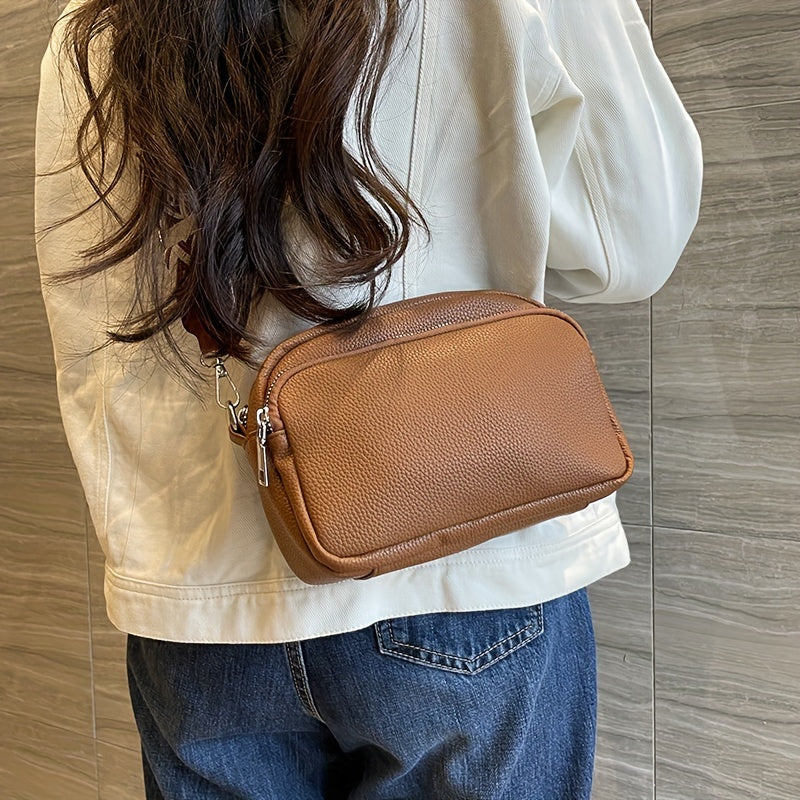 Stylish PU Crossbody Bag