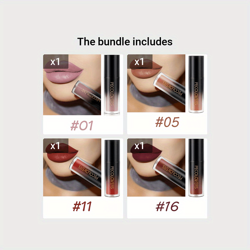 Sexy Matte Liquid Mixed Shades Lipstick