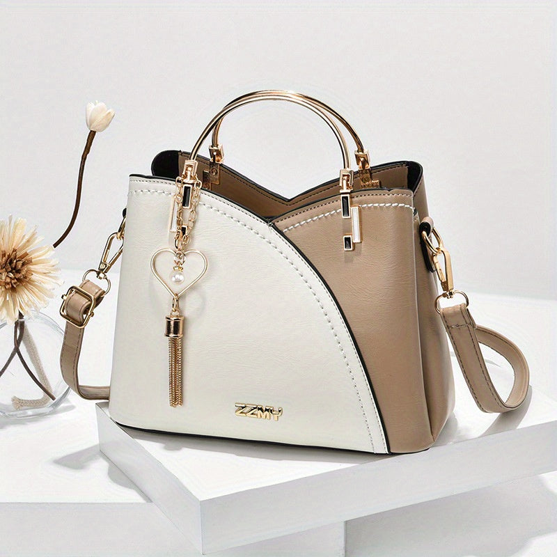 New Fashion look Color Block Small Shoulder Bag