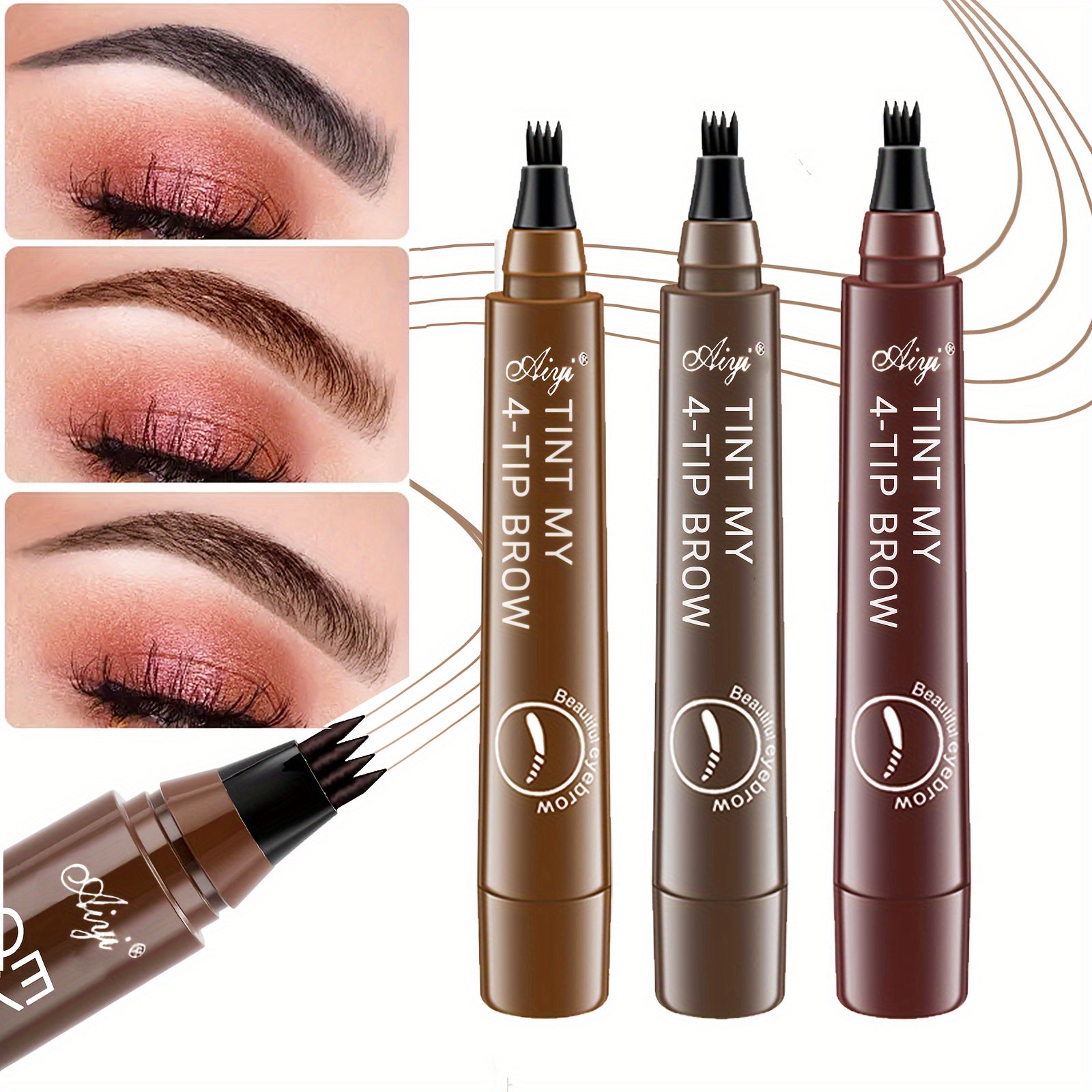 Microblading Eyebrow Pen Brush